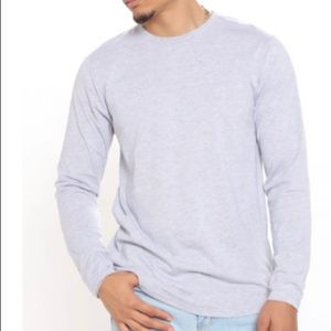 FASHION NOVA MENS Side Zipper Tee